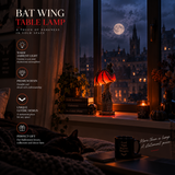 Bat Halloween Lamp By Elviry