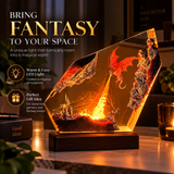Fire Dragon Halloween Lamp By Elviry