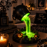 Witch Cauldron Lamp By Elviry