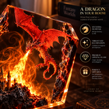 Fire Dragon Halloween Lamp By Elviry