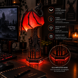 Bat Halloween Lamp By Elviry