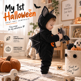 Baby Halloween Bat Costume By Elviry