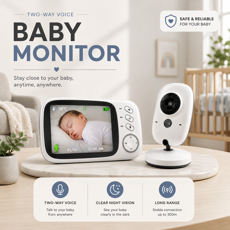 Baby Care Monitor By Elviry