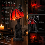 Bat Halloween Lamp By Elviry