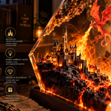 Fire Dragon Halloween Lamp By Elviry